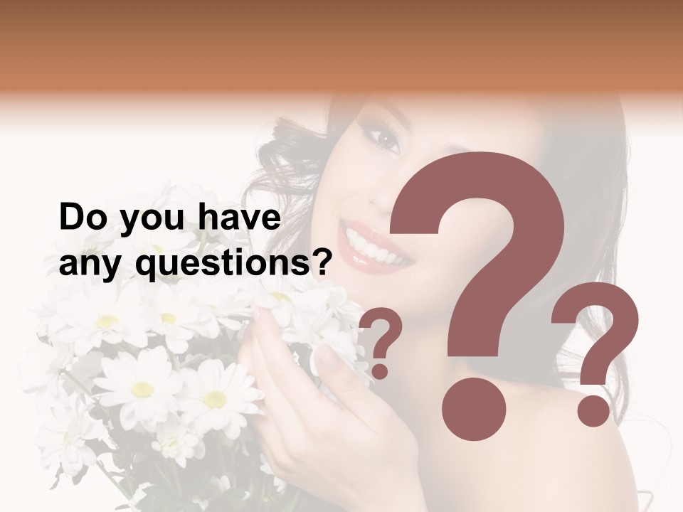 Isolated Copy Space Laughing PowerPoint Template