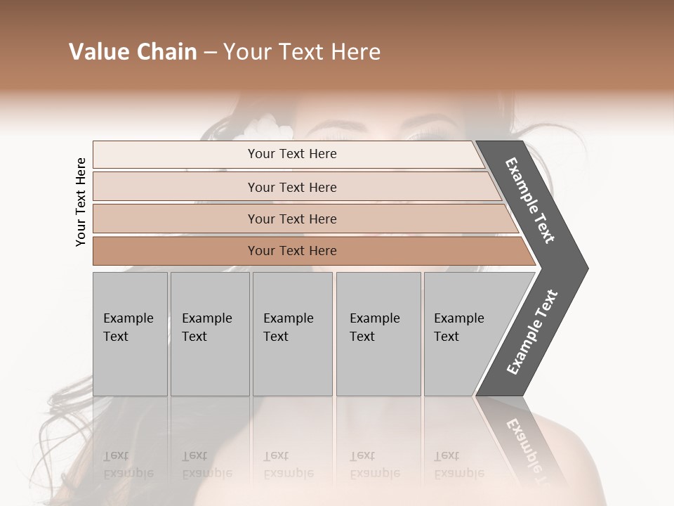 Isolated Flower Young PowerPoint Template