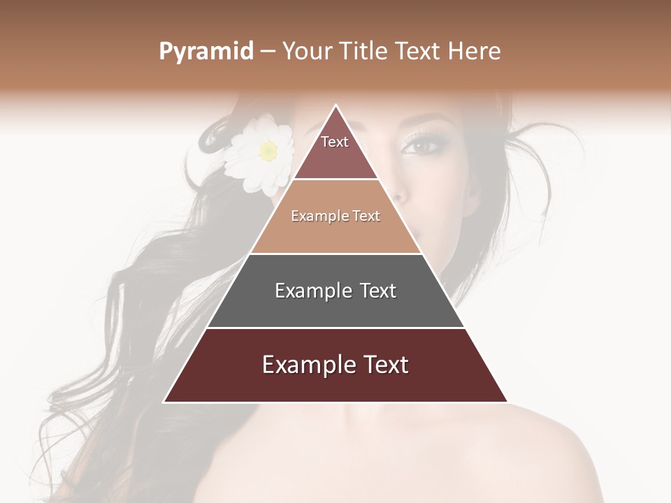 Isolated Flower Young PowerPoint Template