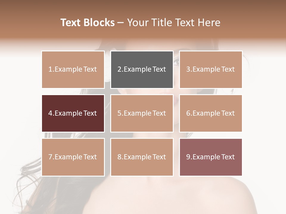 Isolated Flower Young PowerPoint Template