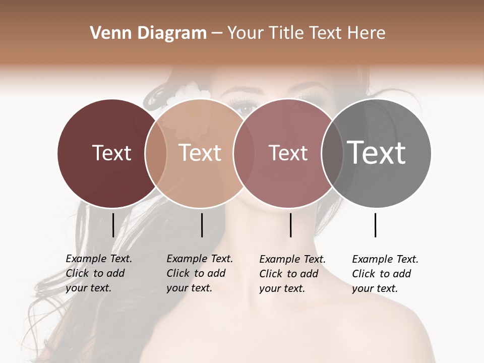 Isolated Flower Young PowerPoint Template