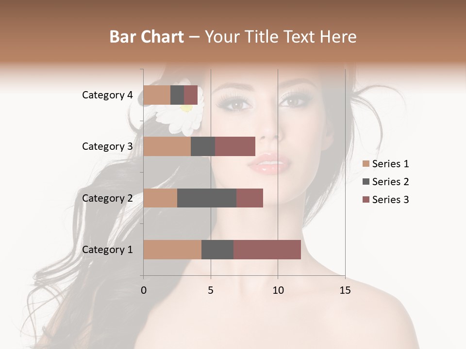 Isolated Flower Young PowerPoint Template