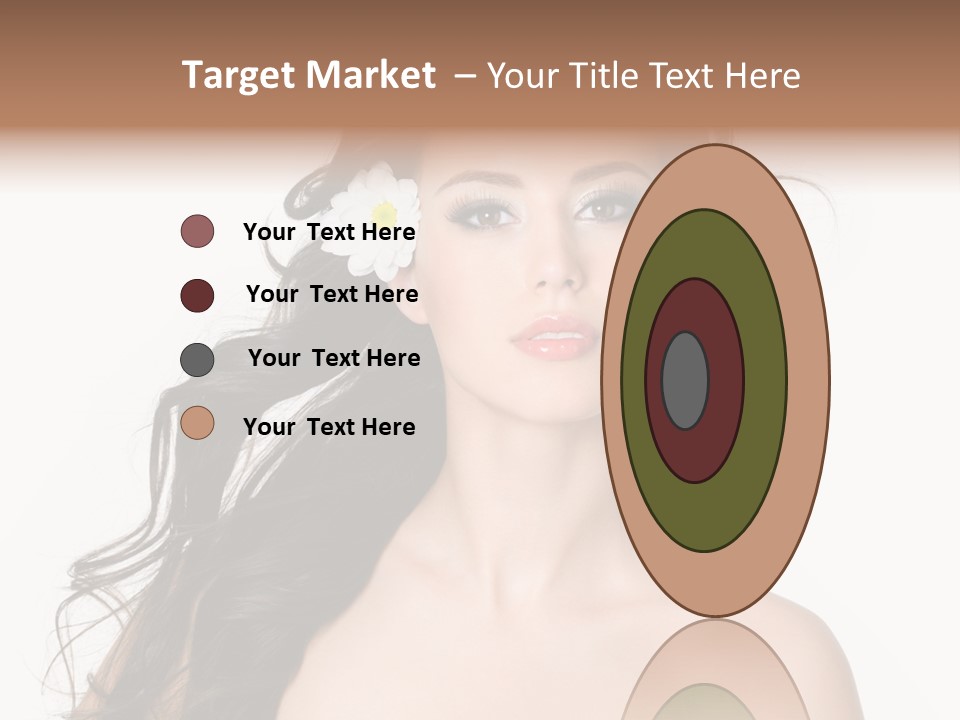 Isolated Flower Young PowerPoint Template