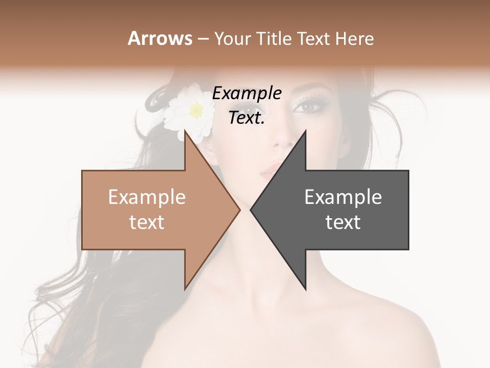 Isolated Flower Young PowerPoint Template