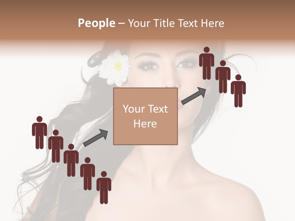 Isolated Flower Young PowerPoint Template