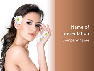 Aroma Sexy White PowerPoint Template