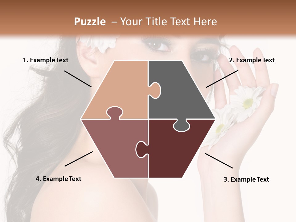 Aroma Sexy White PowerPoint Template