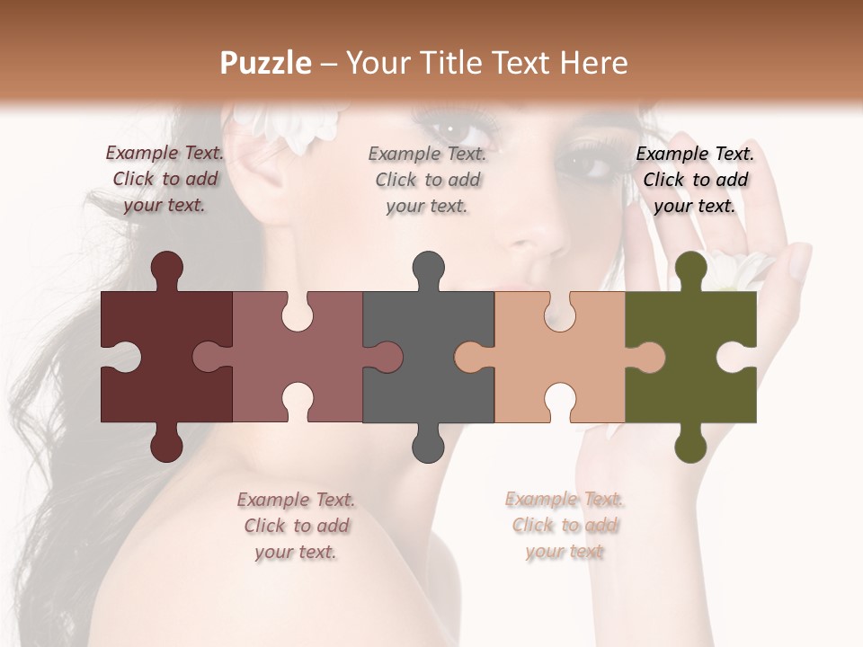 Aroma Sexy White PowerPoint Template