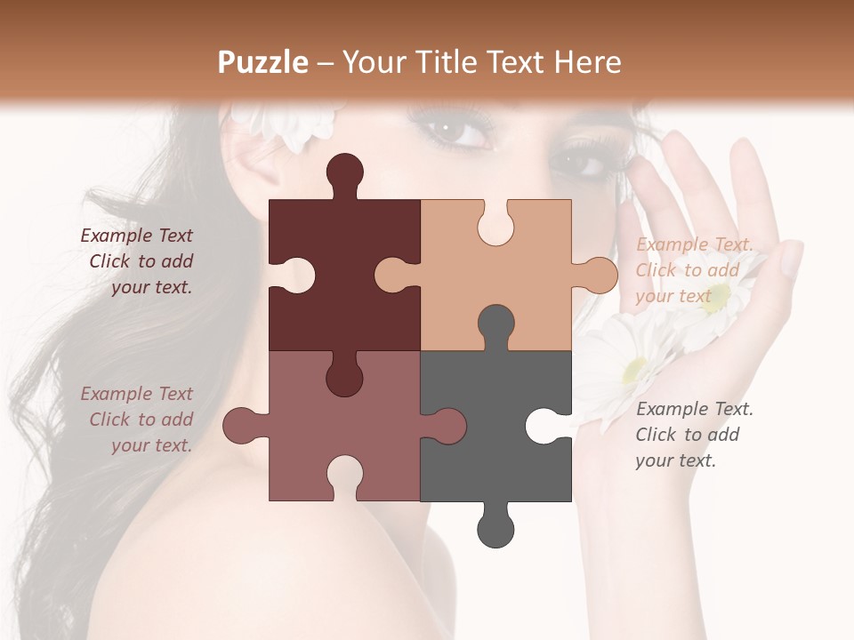 Aroma Sexy White PowerPoint Template