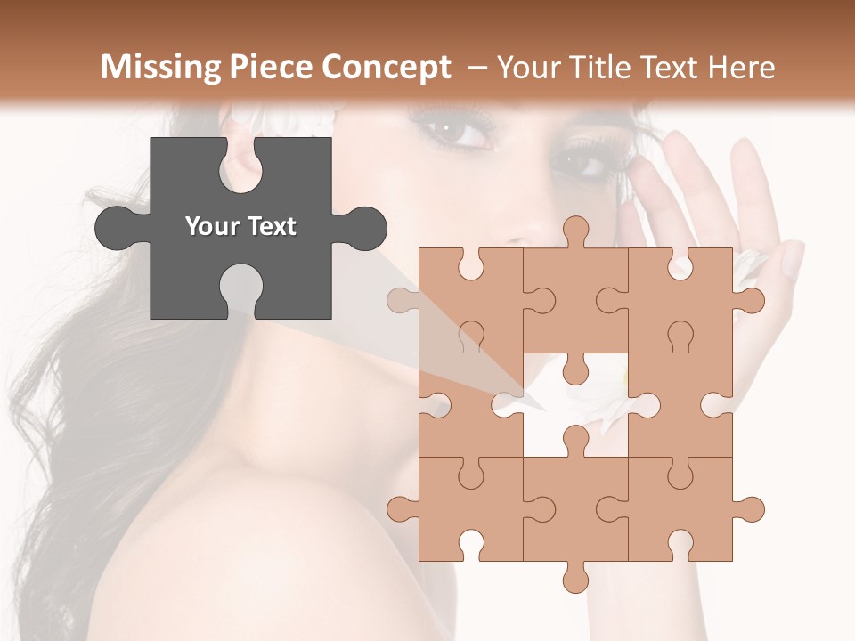 Aroma Sexy White PowerPoint Template