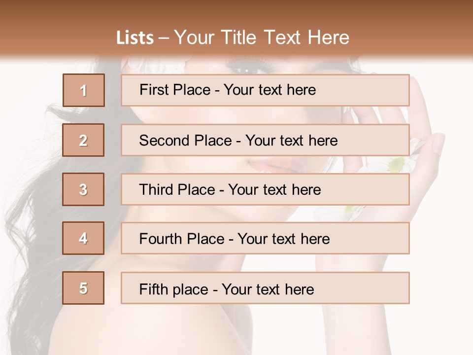 Aroma Sexy White PowerPoint Template