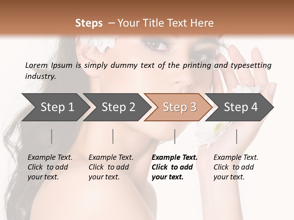 Aroma Sexy White PowerPoint Template