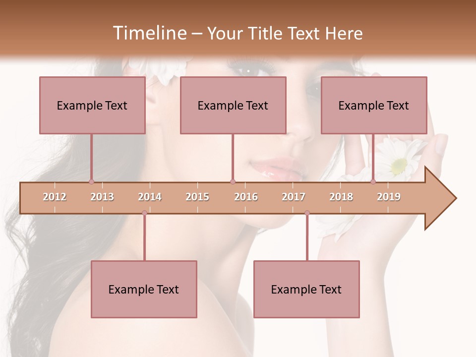 Aroma Sexy White PowerPoint Template