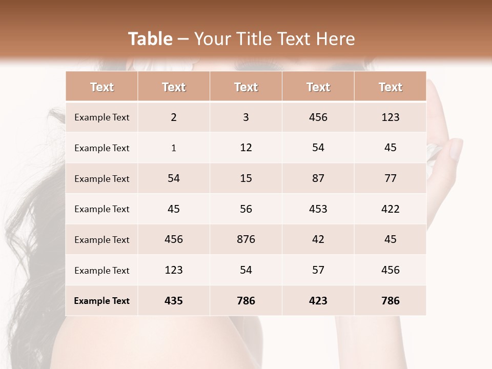 Aroma Sexy White PowerPoint Template