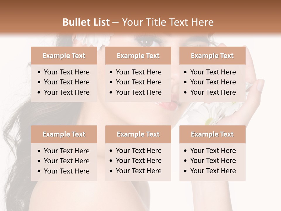 Aroma Sexy White PowerPoint Template