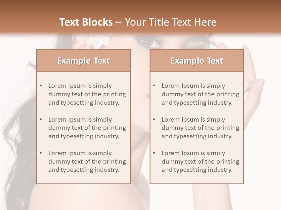 Aroma Sexy White PowerPoint Template