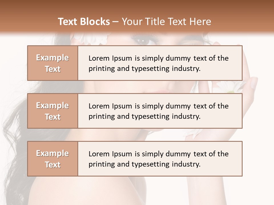 Aroma Sexy White PowerPoint Template