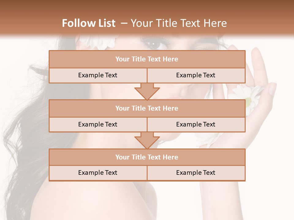 Aroma Sexy White PowerPoint Template