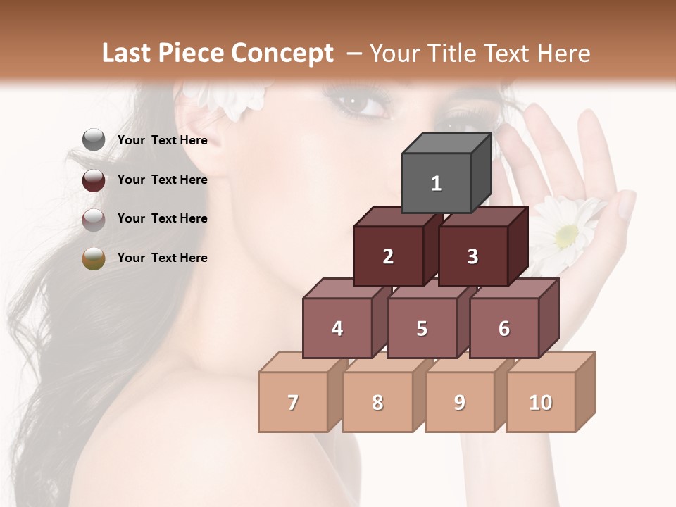 Aroma Sexy White PowerPoint Template