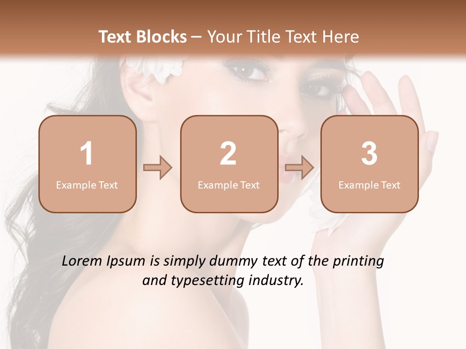 Aroma Sexy White PowerPoint Template