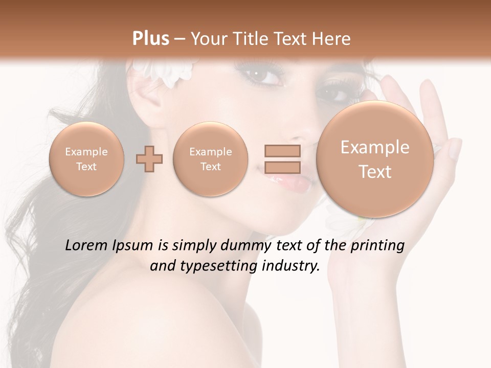 Aroma Sexy White PowerPoint Template