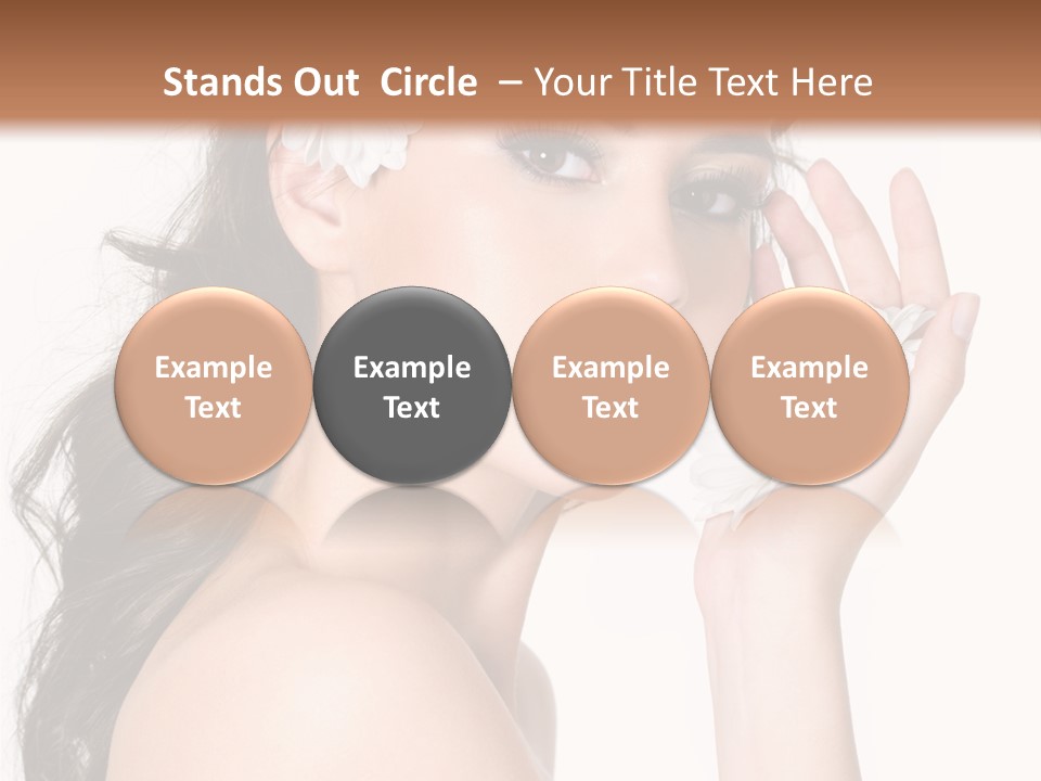 Aroma Sexy White PowerPoint Template