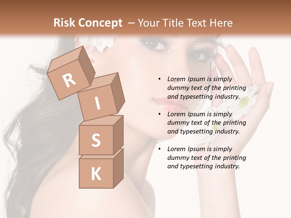 Aroma Sexy White PowerPoint Template