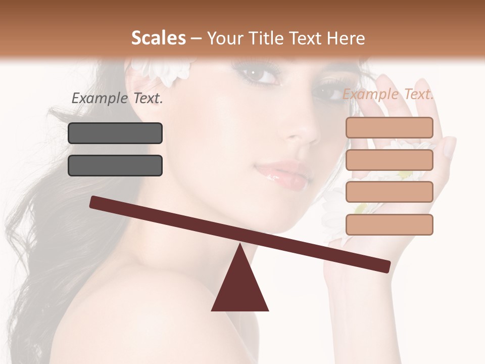 Aroma Sexy White PowerPoint Template