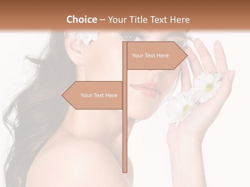 Aroma Sexy White PowerPoint Template