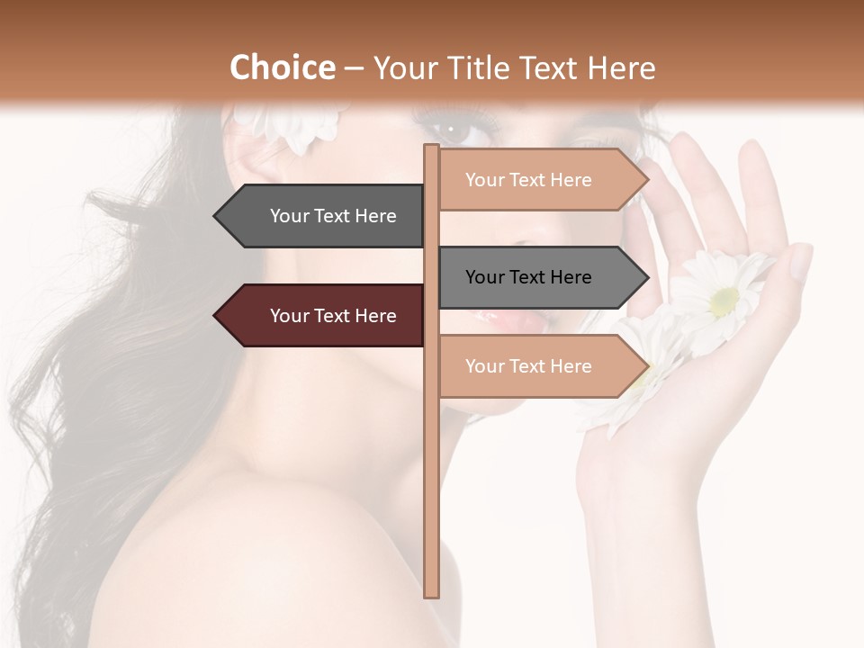 Aroma Sexy White PowerPoint Template