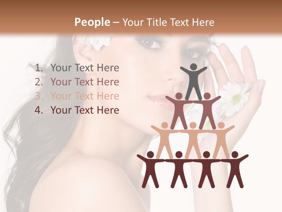 Aroma Sexy White PowerPoint Template