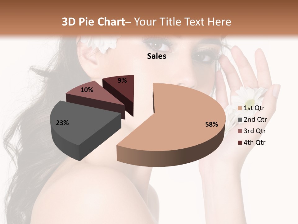 Aroma Sexy White PowerPoint Template