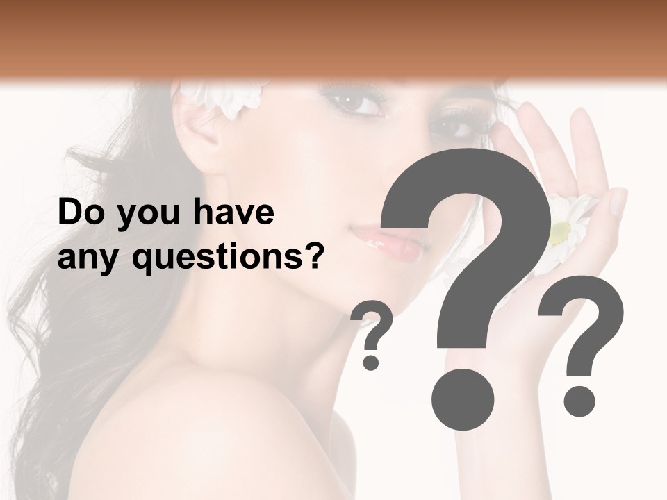 Aroma Sexy White PowerPoint Template