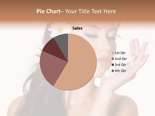 Skin Bodycare Caucasian PowerPoint Template