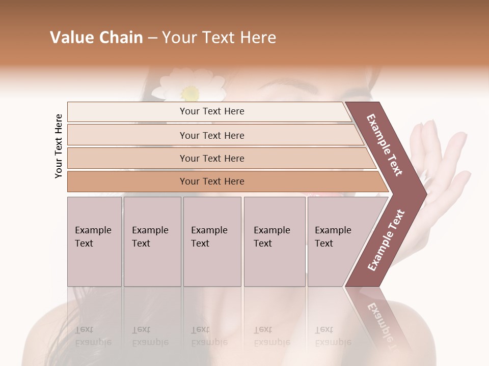 Skin Bodycare Caucasian PowerPoint Template