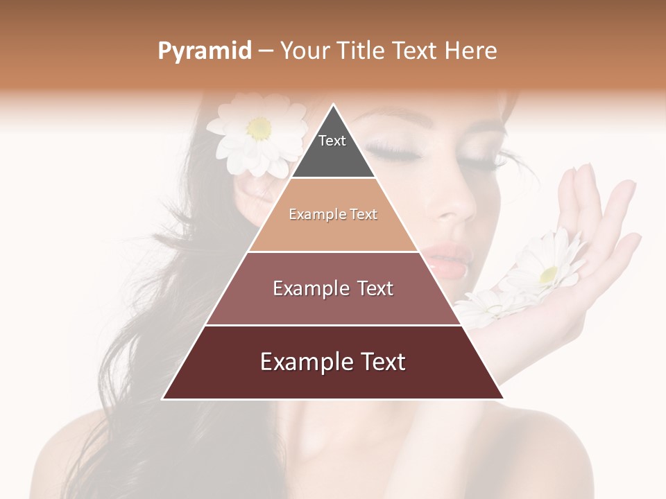 Skin Bodycare Caucasian PowerPoint Template
