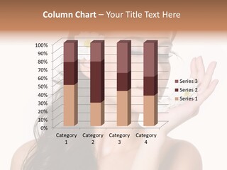 Skin Bodycare Caucasian PowerPoint Template