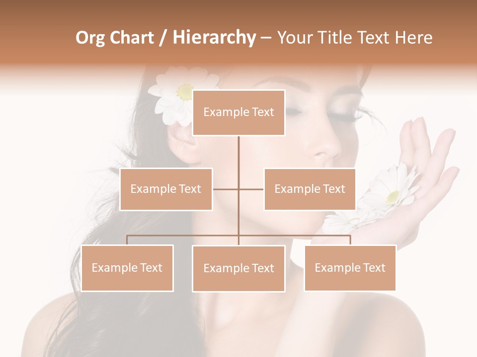 Skin Bodycare Caucasian PowerPoint Template