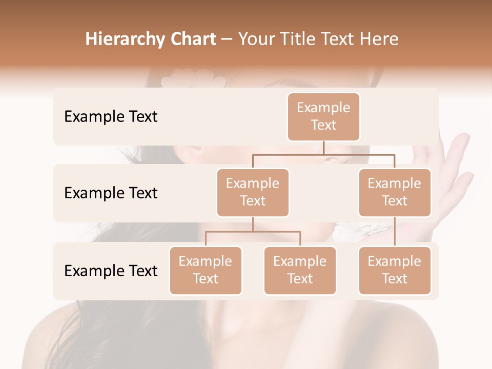 Skin Bodycare Caucasian PowerPoint Template