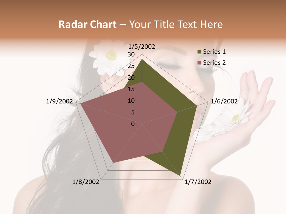 Skin Bodycare Caucasian PowerPoint Template