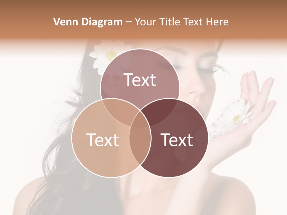 Skin Bodycare Caucasian PowerPoint Template