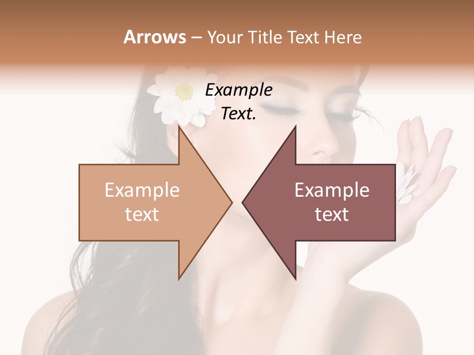 Skin Bodycare Caucasian PowerPoint Template