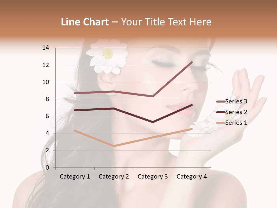 Skin Bodycare Caucasian PowerPoint Template
