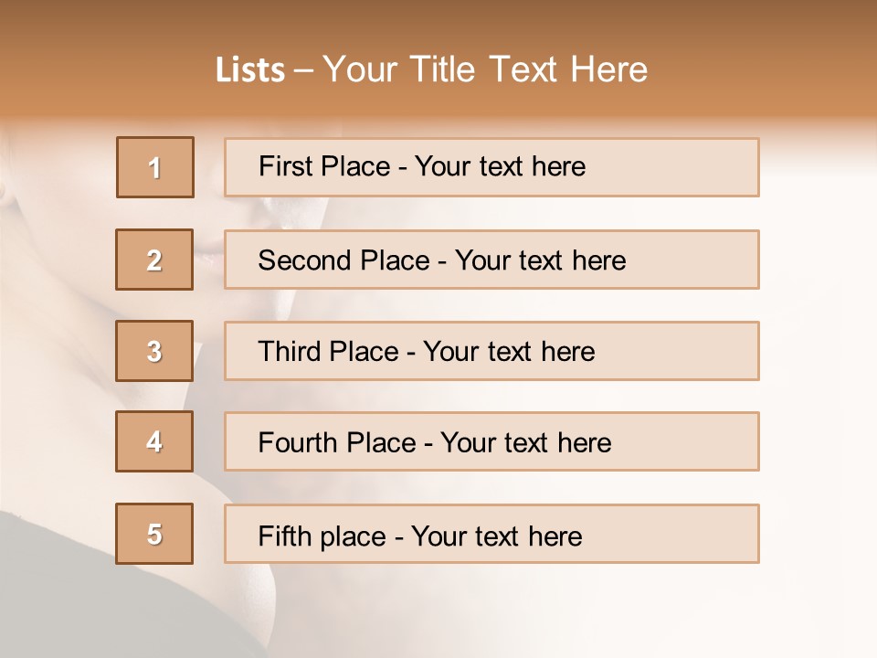 Beautiful Amazing Wellness PowerPoint Template