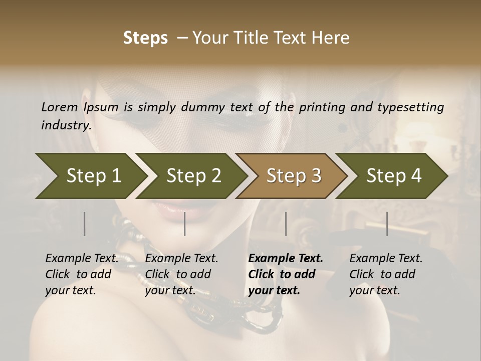 Wave Toned Young PowerPoint Template