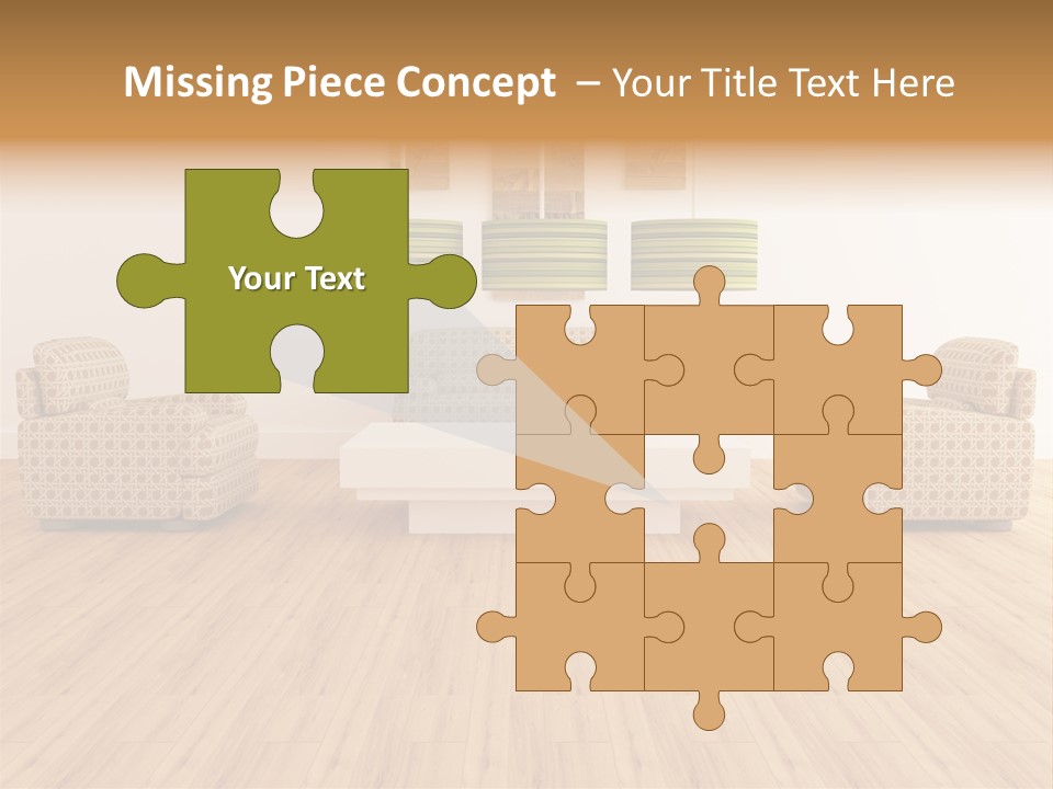 Dining Inside Light PowerPoint Template