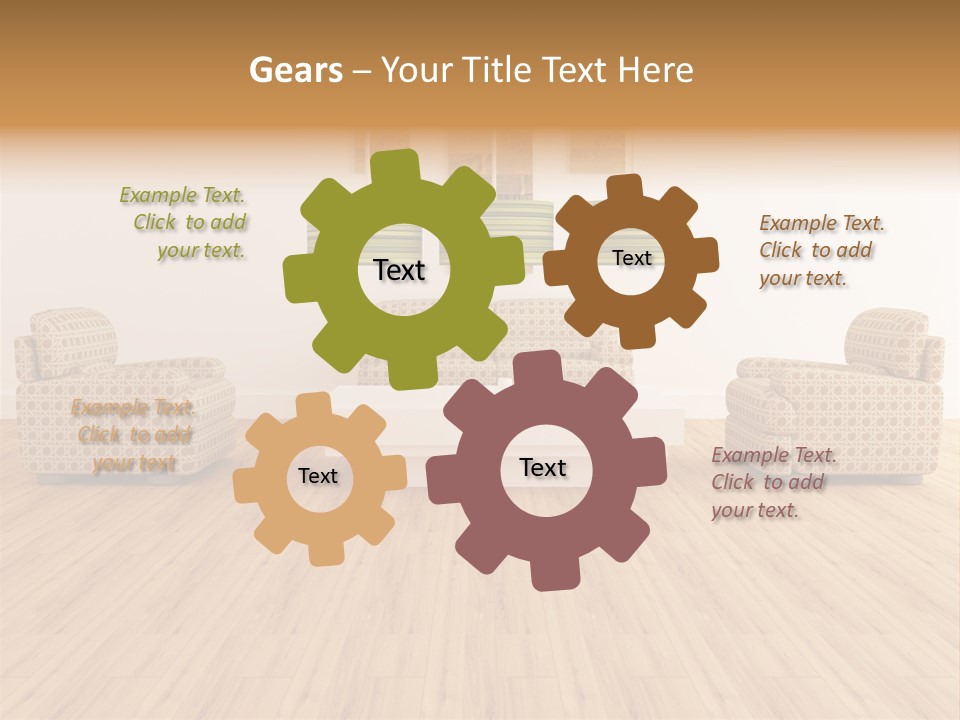 Dining Inside Light PowerPoint Template