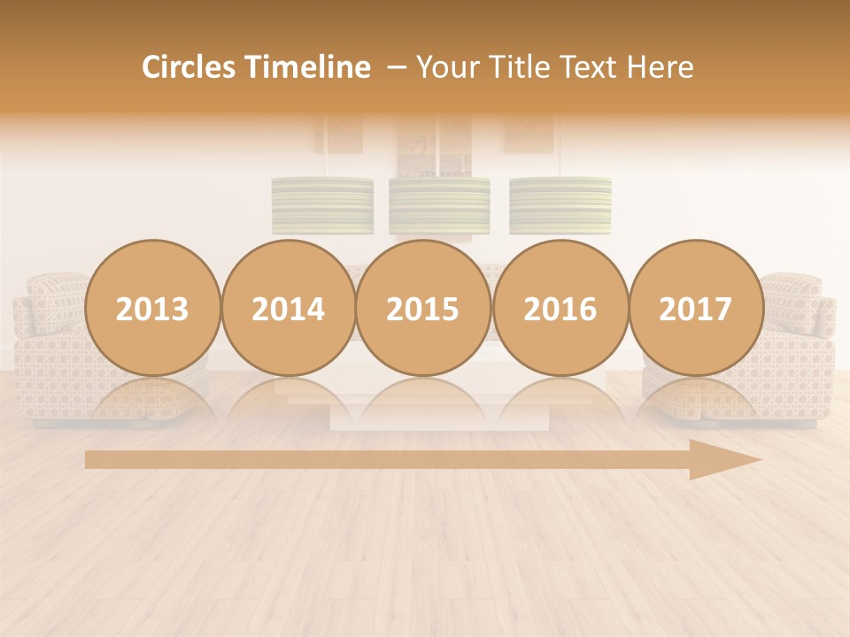 Dining Inside Light PowerPoint Template