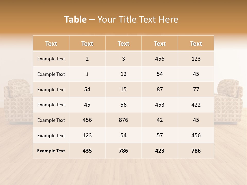 Dining Inside Light PowerPoint Template