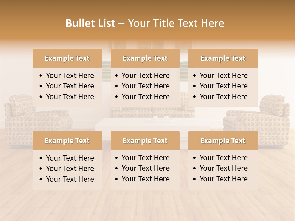 Dining Inside Light PowerPoint Template